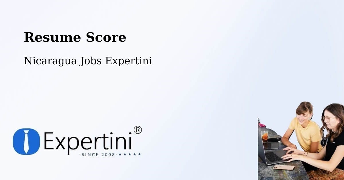 Resume Score & Job Description Match Tool – León - Nicaragua Jobs Expertini